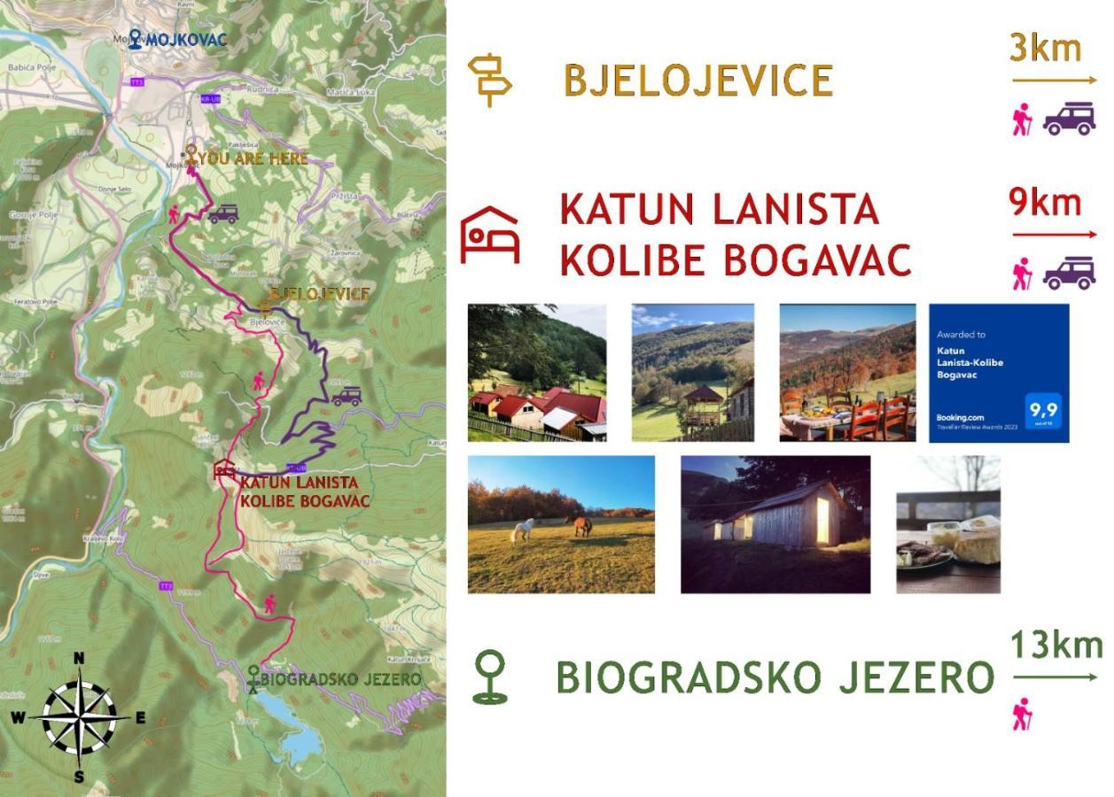 Vila Katun Lanista-Kolibe Bogavac Mojkovac Exteriér fotografie